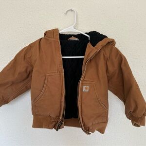 Carhartt Brown Hooded Jacket